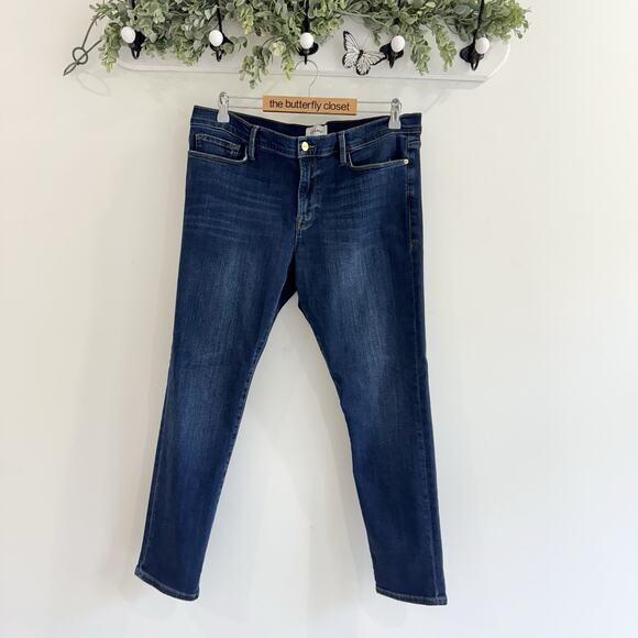Frame Denim Size 31 Le Garçon Jeans KD - Picture 1 of 4